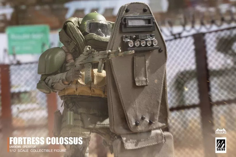 SALVO Série SA02 Fortress Colossus 1/12 Action Figure JAPÃO OFICIAL