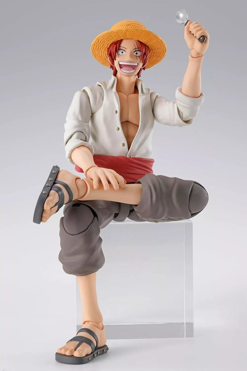 BANDAI S.H.Figuarts One Piece Shanks & Monkey D. Ruffy Kindheits-Actionfigur
