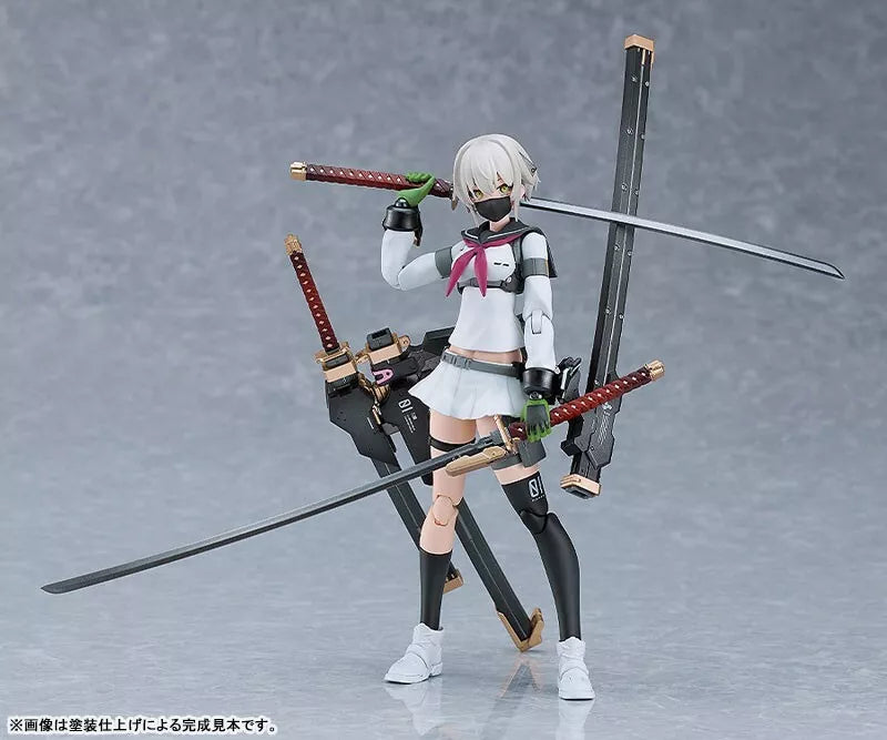 PLAMAX Heavily Armed High School Girls' Ichi Early Ver. Model Kit JAPAN OFFICIAL