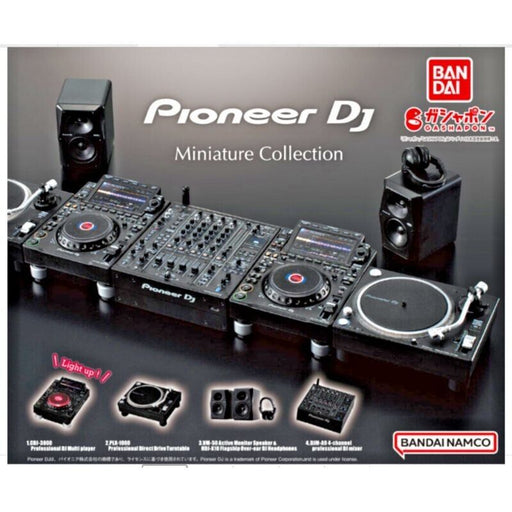 BANDAI Pioneer DJ Miniature Collection All 4 types Figure Capsule Toy JAPAN