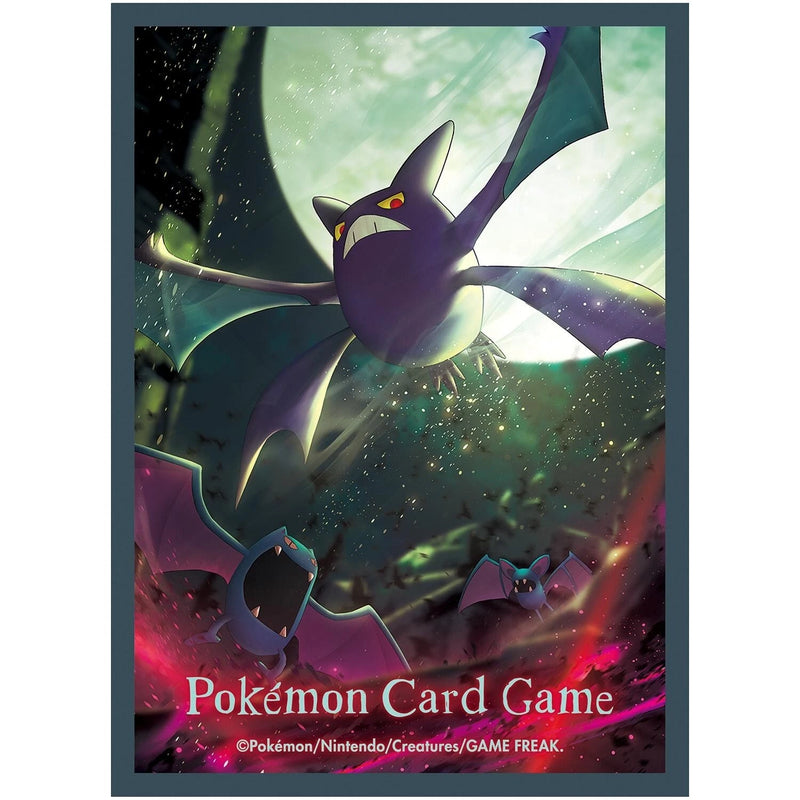 Pokemon Center Original Card Sleeves Premium Gloss Evolution Trail Crobat JAPAN