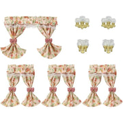 Epoch Sylvanian Families Furniture Lamp Shade Curtain Set KA-627 JAPAN OFFICIAL