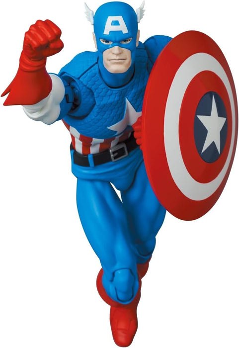 Medicom Toy Mafex n. 217 Captain America Comic Ver. Action figure Giappone