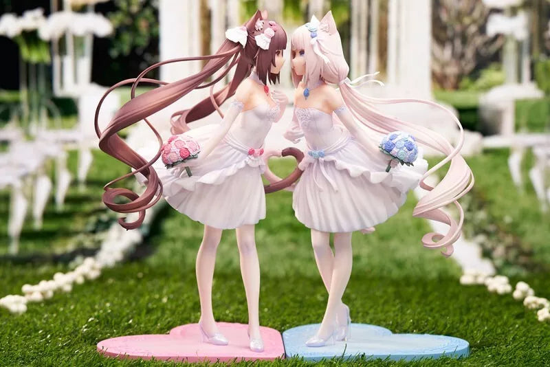 Nekopara Chocola & Vanilla Dream of Eden ver. 1/7 Figure JAPAN OFFICIAL