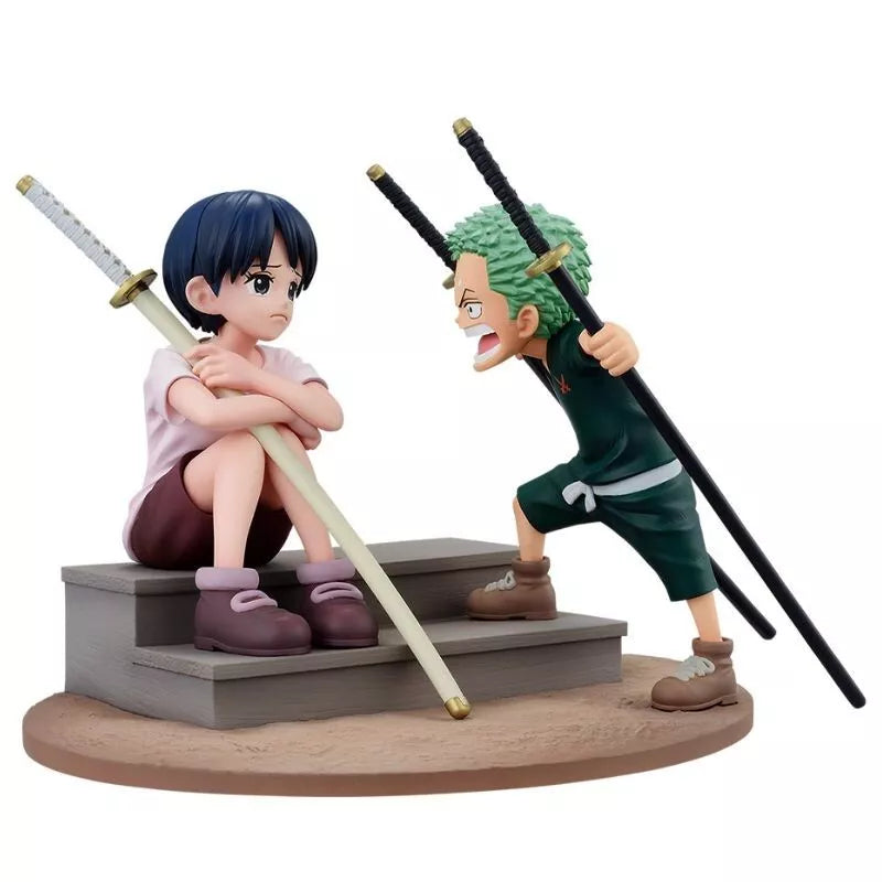 Ichiban Kuji One Piece Road To Dawn Roronoa Zoro & Kuina Prize C Figure JAPAN
