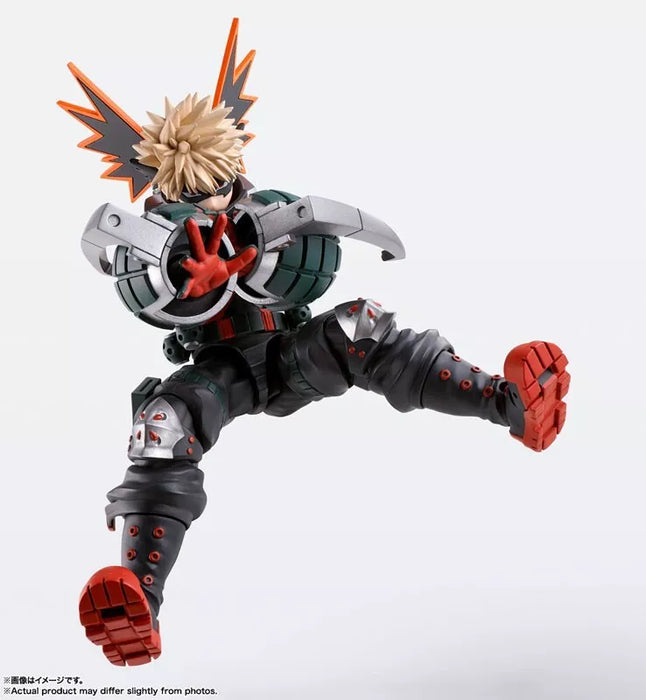 Bandai S.H.Figuarts My Hero Academia Katsuki Bakugo Acción Figura Oficial de Japón