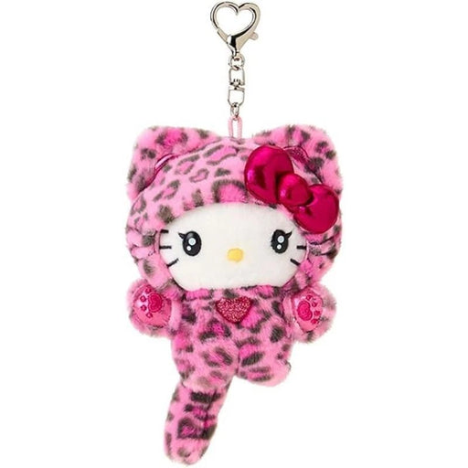Sanrio Gal Cat Mascot Holder Hello Kitty Pink Plush JAPAN OFFICIAL