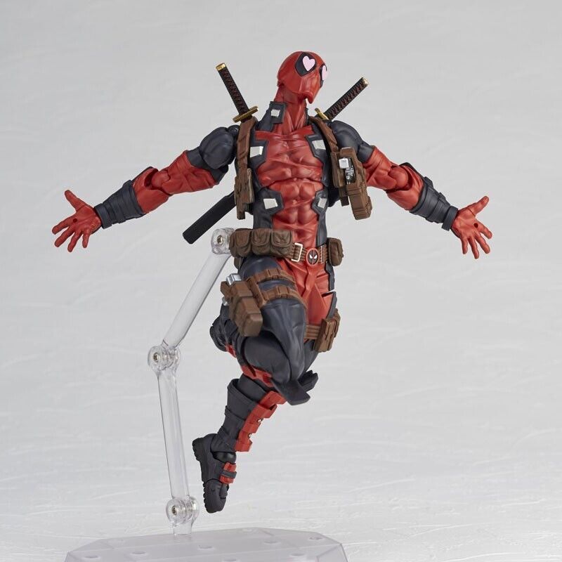 Kaiyodo Revoltech Amazing Yamaguchi Deadpool ver.2.5 Ação Figura