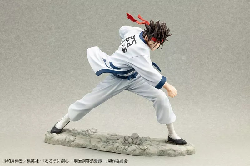 Kotobukiya ARTFX J Rurouni Kenshin Sanosuke Sagara 1/8 Figure JAPAN OFFICIAL
