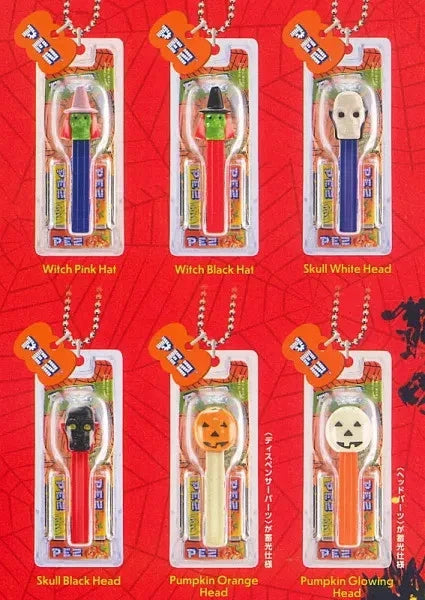 Ken elephant PEZ Ball Chain Mascot Halloween Ver. Complete Set Capsule Toy JAPAN