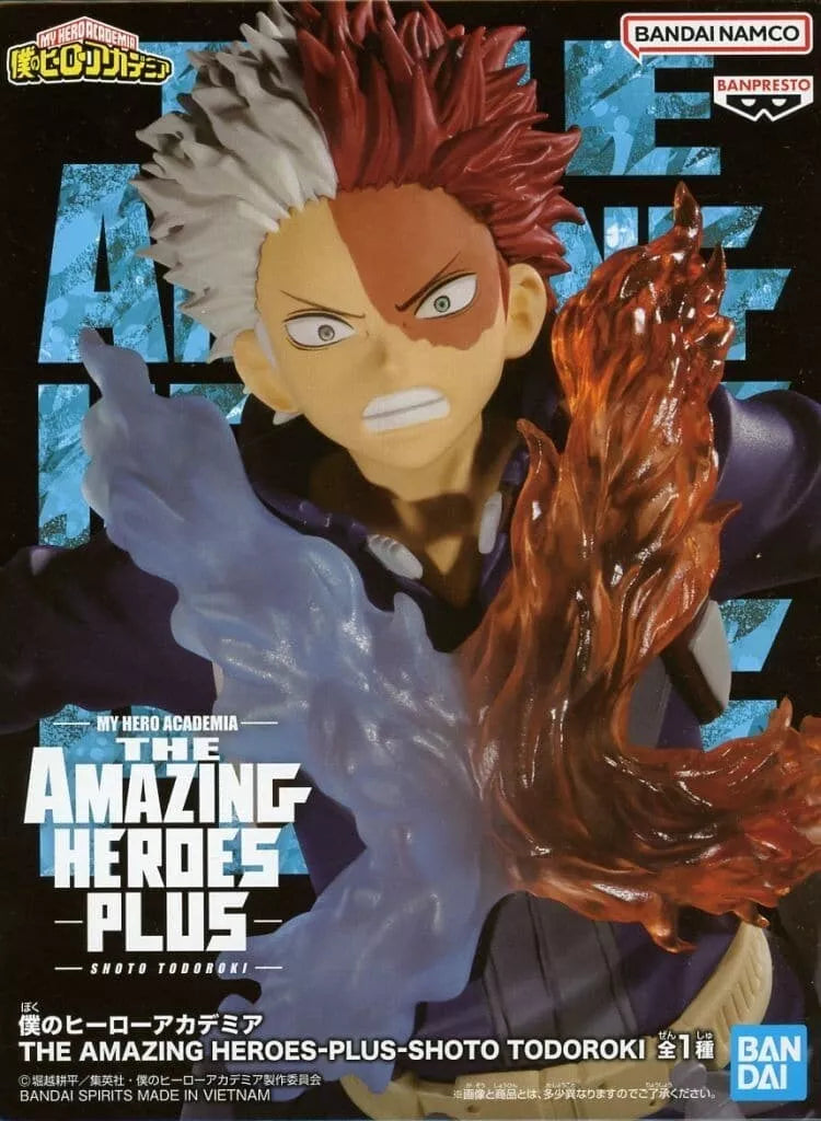 Banpresto The Amazing Heroes Plus My Hero Academia SHOTO TODOROKI Figure JAPON
