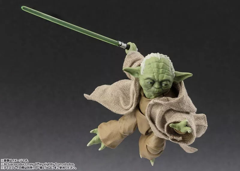 BANDAI S.H.Figuarts STAR WARS Revenge of the Sith Yoda Action Figure JAPAN