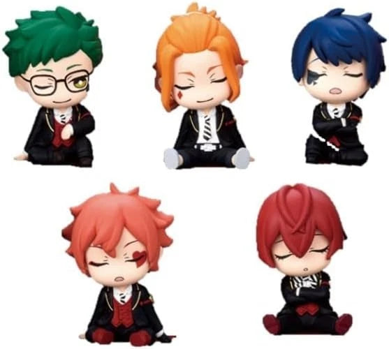 Shoulder Zun Fig. Heartslabyul Dorm Complete Set Figure Capsule Toy JAPAN