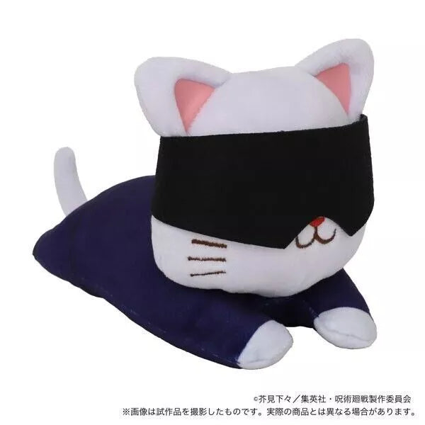 Jujutsu Kaisen Kaigyoku Gyokusetsu withCAT Plush Doll Nesoberi Satoru Gojo JAPAN