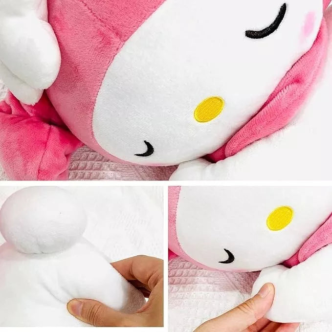 Moripiro Sanrio My Melody Sleeping Pillow Plush JAPAN OFFICIAL