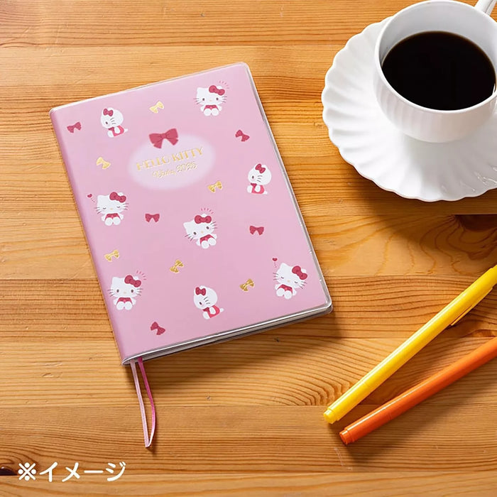 Sanrio Hello Kitty B6 Diary Ruled Type 2025 Schedule Book JAPAN OFFICIAL