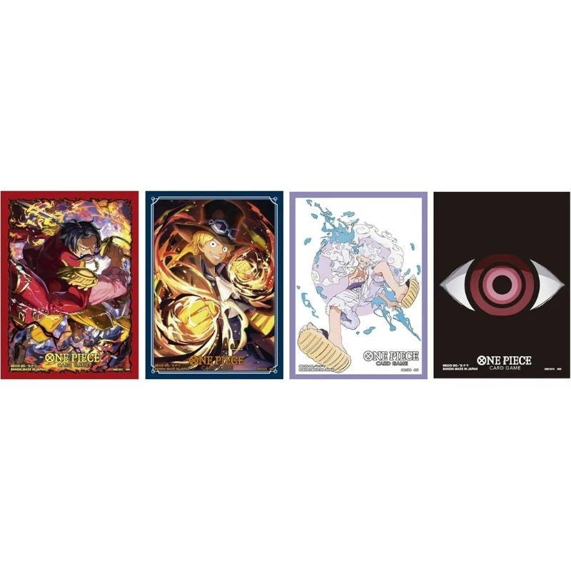 BANDAI One Piece Card Game Card Sleeve 12 Set of 4  JAPAN OFFICIAL