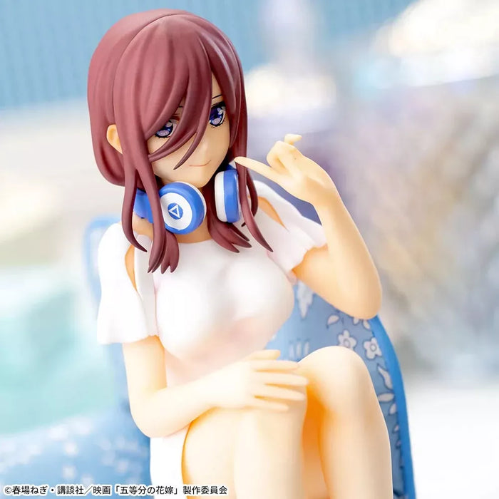 SEGA The Quintessential Quintuplets Miku Nakano Premium Chokonose Figure JAPAN