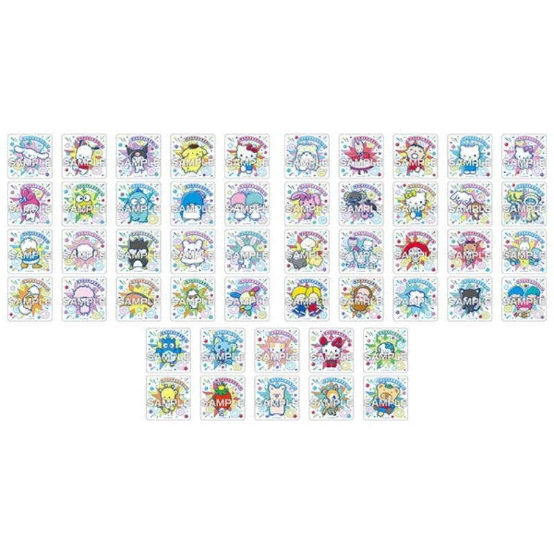 Sanrio Characters Square Magnet Collection Gum 16Pack Box Candy Toy JAPAN