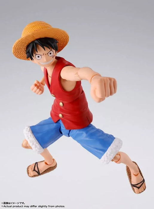 Bandai S.H.Figuarts One Piece Romance Dawn Monkey D. Luffy Ação Figura Japão