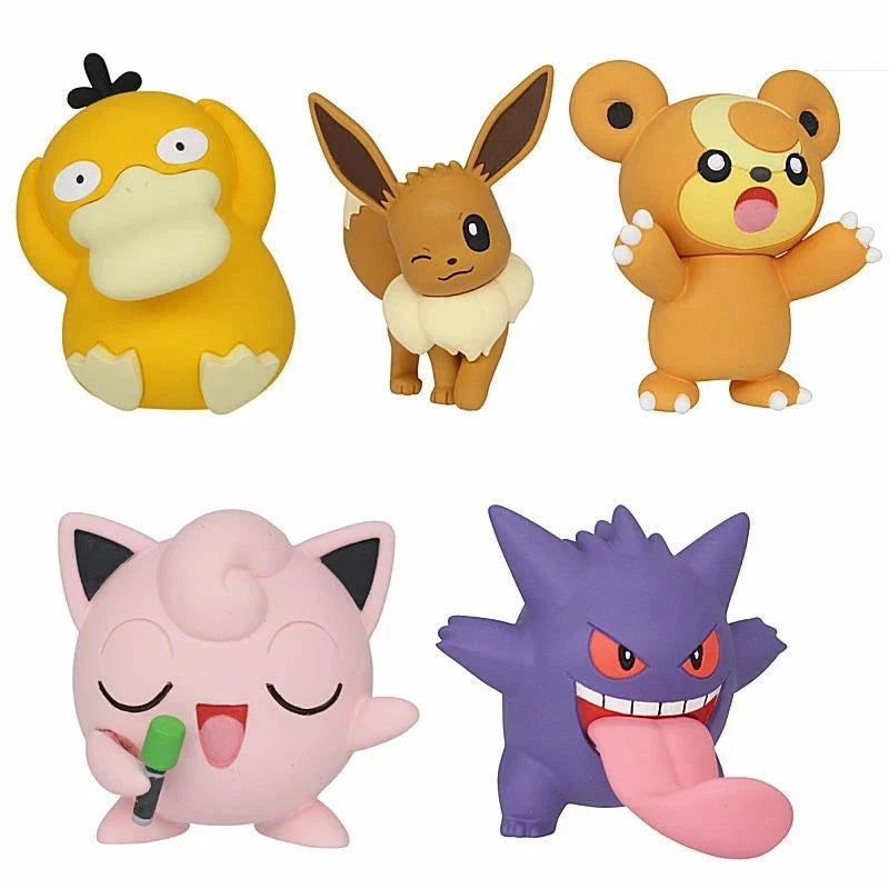 Pokemon Move Snatch Various Moves Complete Set Figure Capsule Toy JAPAN OFFICIAL