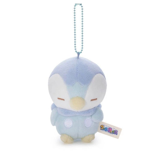 Pokemon Pokepeace Piplup Plush Keychain Funny Face Ver. JAPAN OFFICIAL