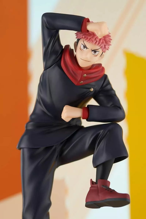 Furyu Tenitol Jujutsu Kaisen Yuji Itadori Figura Japão Oficial