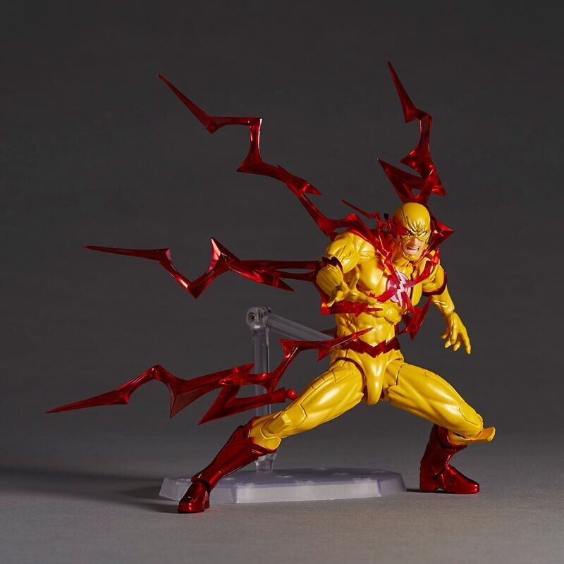 Kaiyodo Revoltech Amazing Yamaguchi Reverse-Flash Action Figure JAPAN OFFICIAL