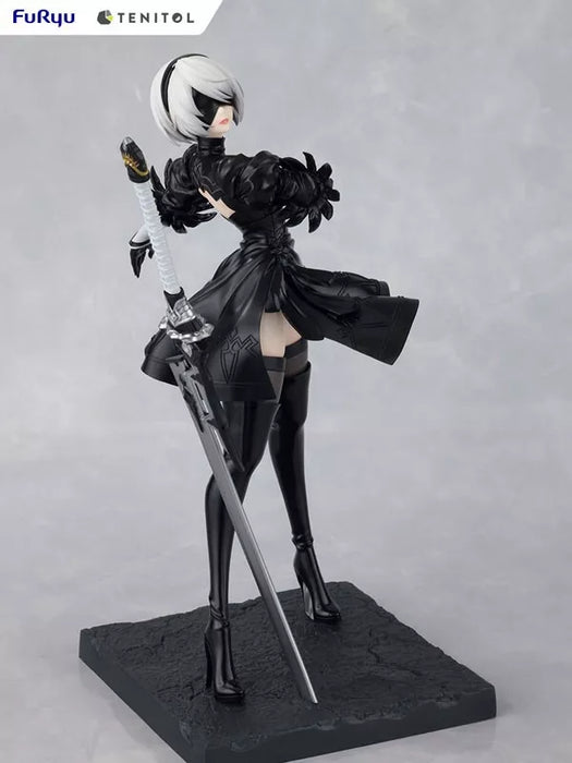 Furyu Tenitol Nier: Autómata Ver1.1A 2B Yorha No.2 Tipo B Figura Japón Oficial