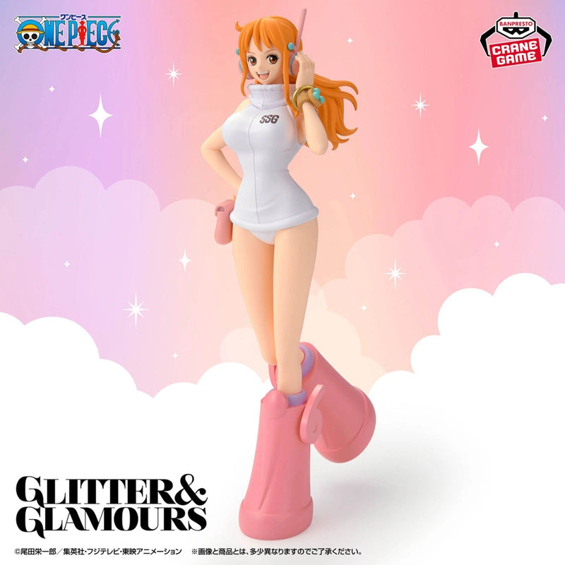 Banpresto Glitter & Glamours One Piece Nami Egghead Style Figure JAPAN OFFICIAL