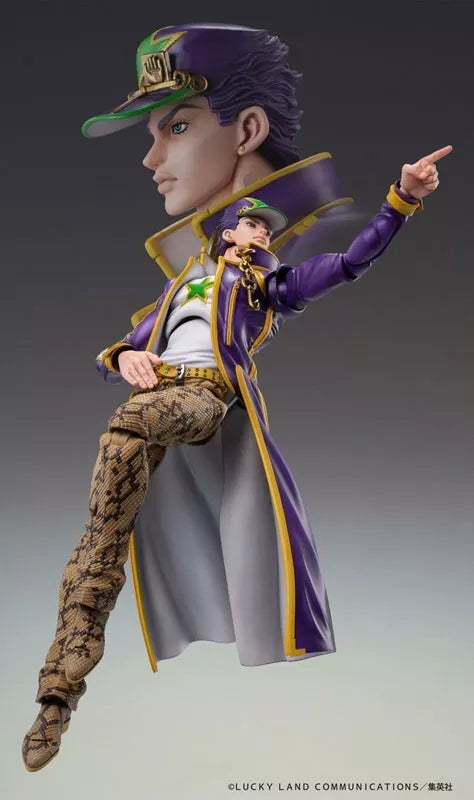 Super Action Statue JoJo's Bizarre Adventure Part 6 Jotaro Kujo Figure Japon