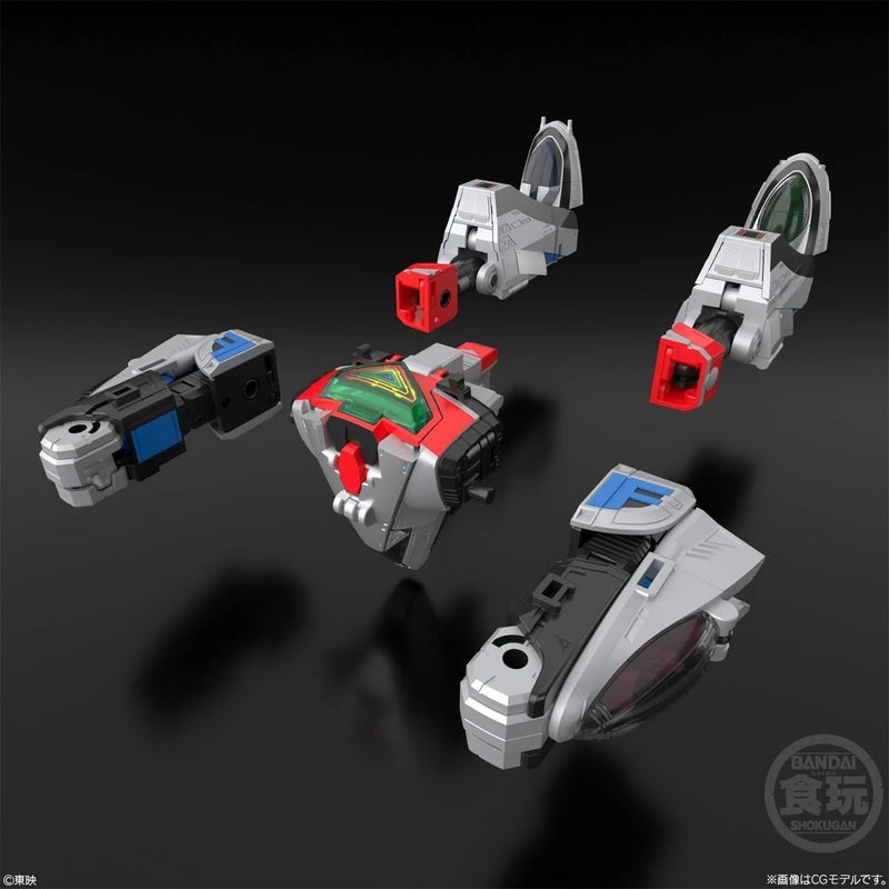 BANDAI SMP Mirai Sentai Timeranger 3D Formation Time Robo Model Kit JAPAN