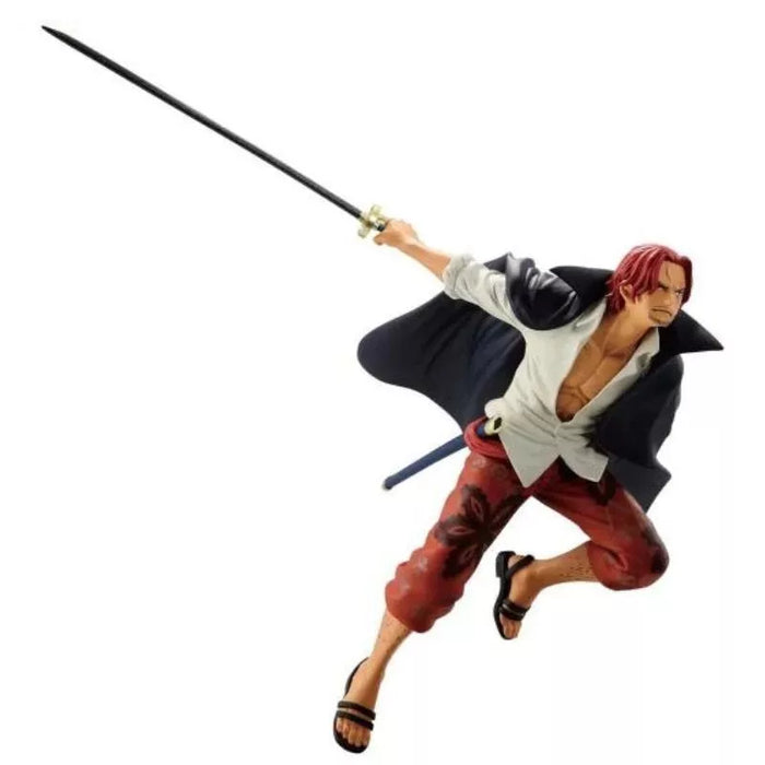 Banpresto One Piece Battle Record Collection Shanks Figura Japão Oficial