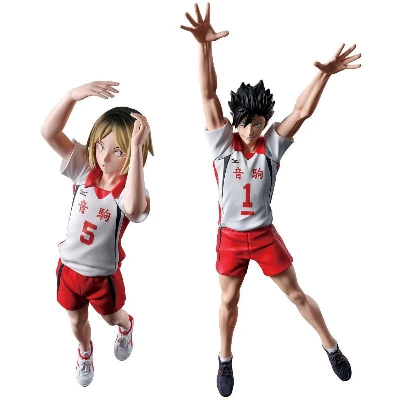 Posing Figure Haikyuu!! Kenma Kozume & Tetsuro Kuroo 2 Set Second Uniform Ver.