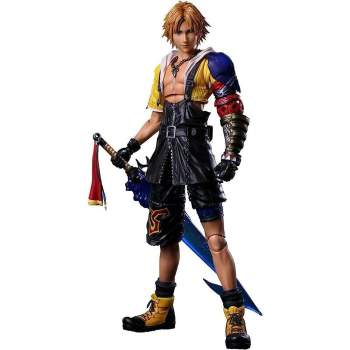 Square Enix Final Fantasy X PLAY ARTS Kai Tidus Action Figure JAPAN OFFICIAL
