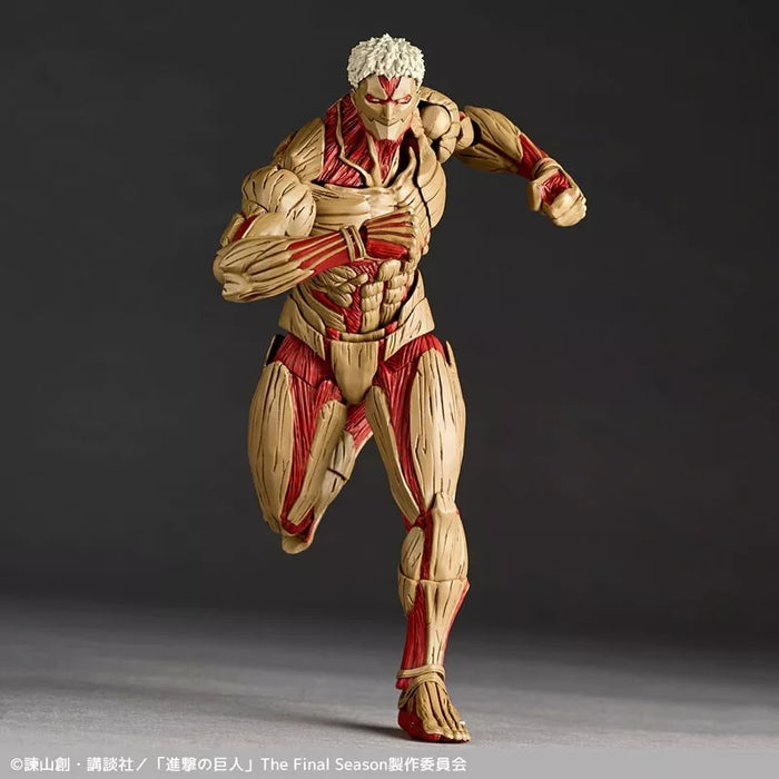 Kaiyodo Revoltech Amazing Yamaguchi Attack on Titan Armored Titan Action Figure