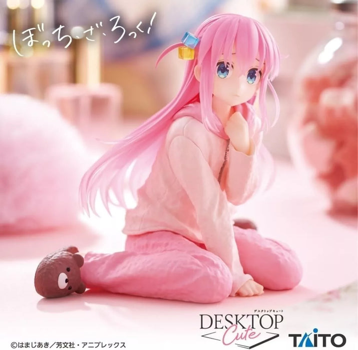 TAITO Desktop Cute Figure Bocchi the Rock Hitori Goto Room Wear Ver Figure JAPAN