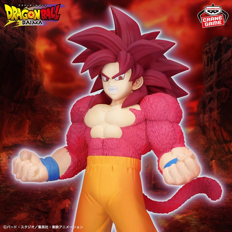 Banpresto Dragon Ball DAIMA Super Saiyan 4 Son Goku Figure JAPAN OFFICIAL