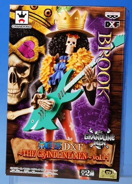 Banpresto One Piece DXF THE GRANDLINE MEN Vol.14 Brook Figure JAPAN OFFICIAL