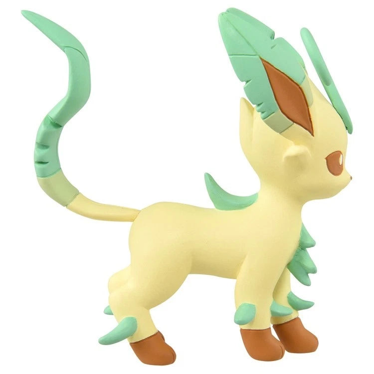 Pokemon Moncolle Leafeon MS-07 Figure JAPAN OFFICIAL