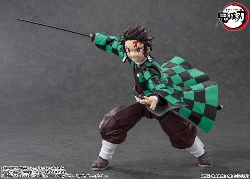 S.H.Figuarts Demon Slayer Kimetsu no Yaiba Tanjiro Kamado Action Figure JAPAN