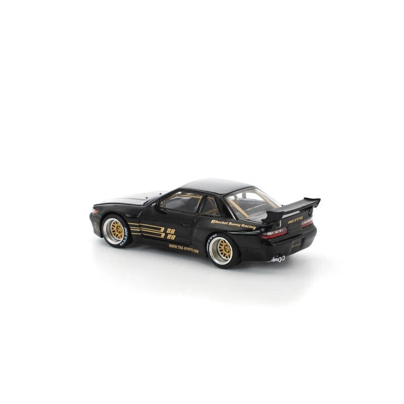 Pandem Silvia S13 Black 1/64 Miniature Car JAPAN OFFICIAL