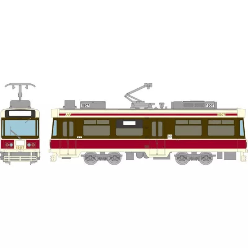 Tetsudou Collection Nagasaki Electric Tramway 1500A Class #1507 JAPAN OFFICIAL