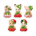 Epoch Sylvanian Families baby doll Set Strawberry Doll JAPAN OFFICIAL