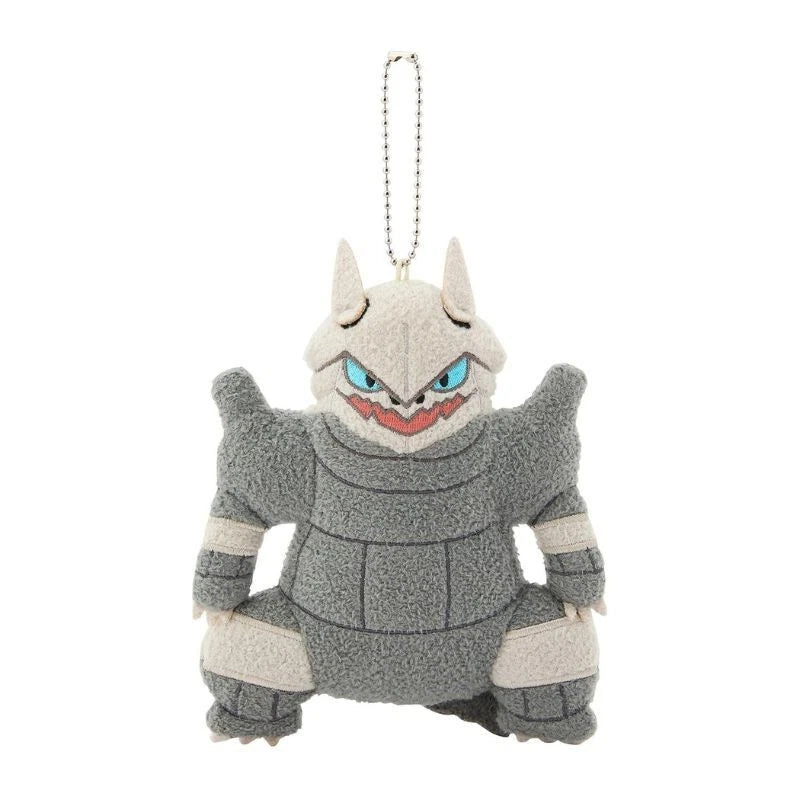 Pokemon Center Original Cave Dweller Plush Keychain Aggron JAPAN OFFICIAL