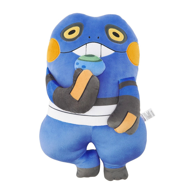 Pokemon Center Original Training Time Relax Cushion Croagunk JAPAN OFFICIAL