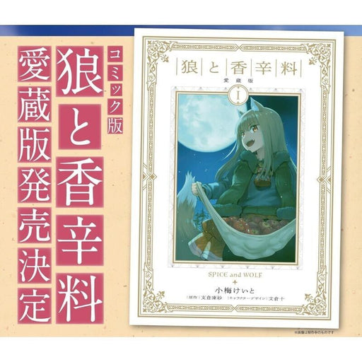 KADOKAWA Spice and Wolf Collector's Edition 1 Book JAPAN OFFICIAL