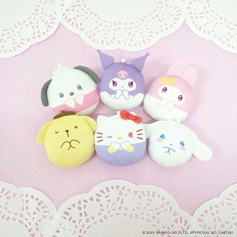 CV Sanrio Personnages Coussin Porte-clés 12Pack Boîte Bonbons Jouet JAPON OFFICIEL