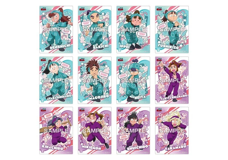 Nintama Rantaro Clear Card Collection Gum 2 First Press 16Pack Box TCG Candy Toy