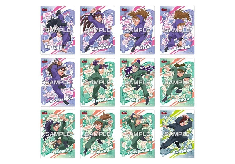 Nintama Rantaro Clear Card Collection Gum 2 First Press 16Pack Box TCG Candy Toy